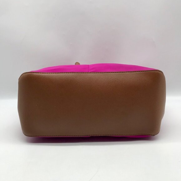 Michael Kors Purple Nylon & Leather Pocket Tote - Picture 5 of 10